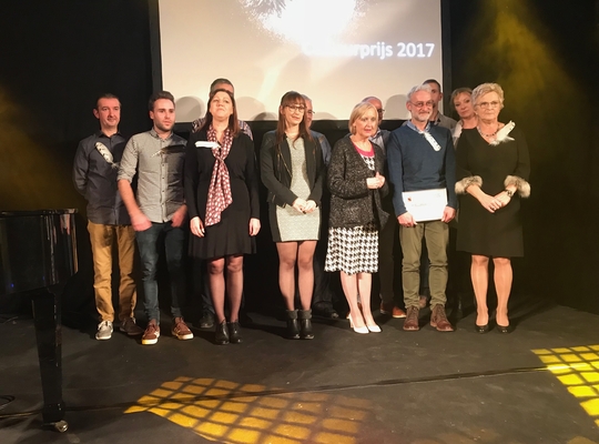 Cultuurprijsuitreiking Winnaars van de Cultuurprijsuitreiking