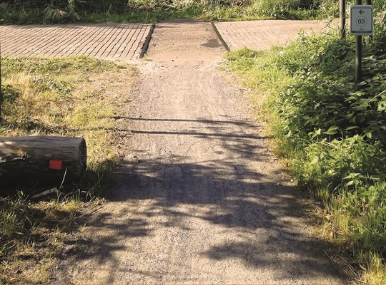 simulatiebeeld trage weg engels kamp trage weg Engels Kamp